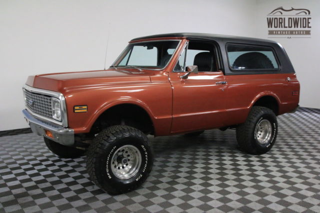 1972 Orange Chevrolet Blazer