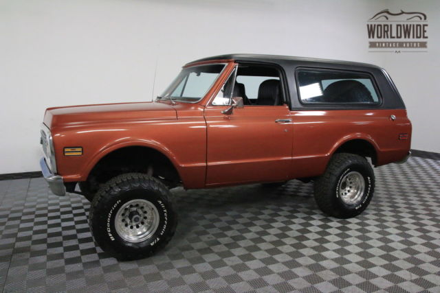 1972 Orange Chevrolet Blazer