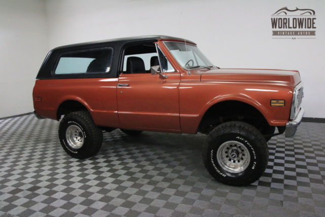 1972 Orange Chevrolet Blazer