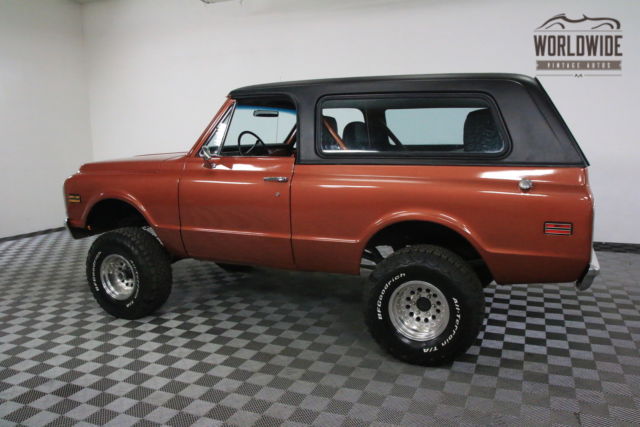 1972 Orange Chevrolet Blazer