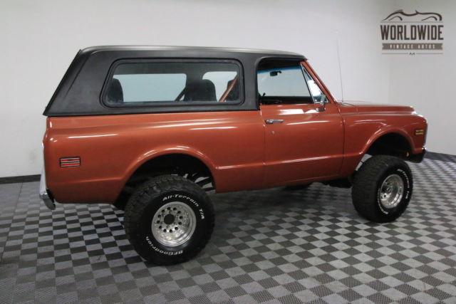 1972 Orange Chevrolet Blazer