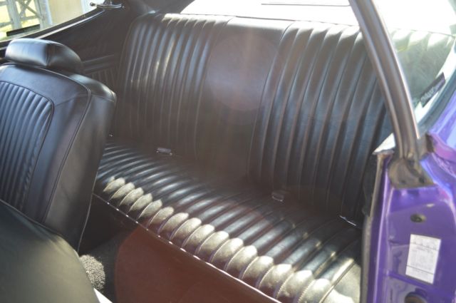 1972 Viper Blue Plymouth Duster Coupe