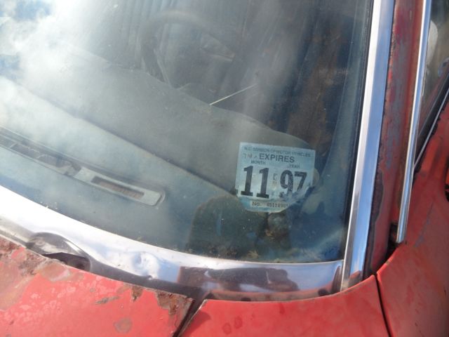 1972 Cardinal Red Pontiac GTO Hardtop