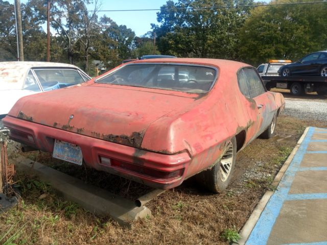 1972 Cardinal Red Pontiac GTO Hardtop