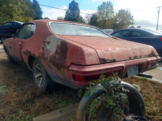 1972 Cardinal Red Pontiac GTO Hardtop
