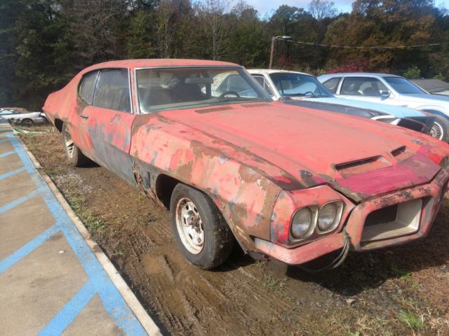 1972 Cardinal Red Pontiac GTO Hardtop