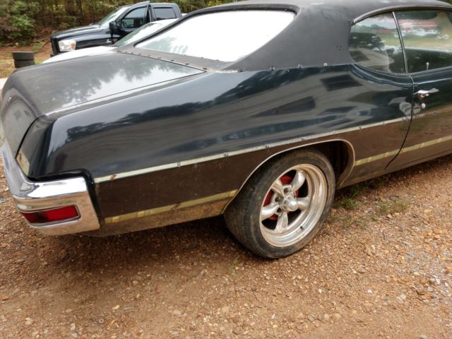 1972 Black Pontiac Le Mans Coupe