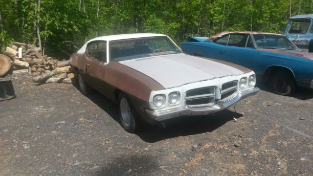 1972 Pontiac Lemans GT Sundance Orange 4 Speed Car PHS Doc NO RESERVE ...