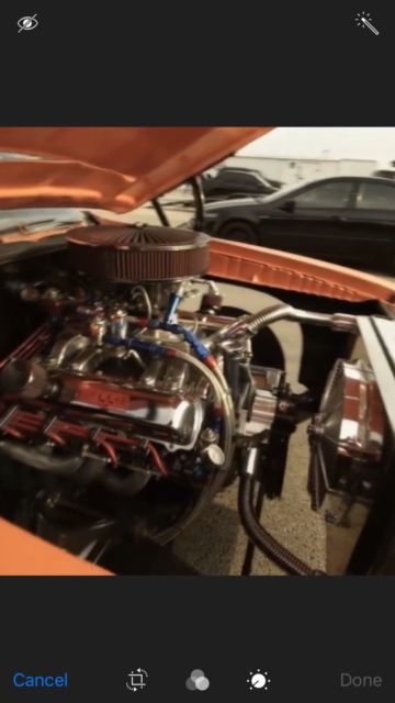 1972 Orange Pontiac Le Mans Coupe