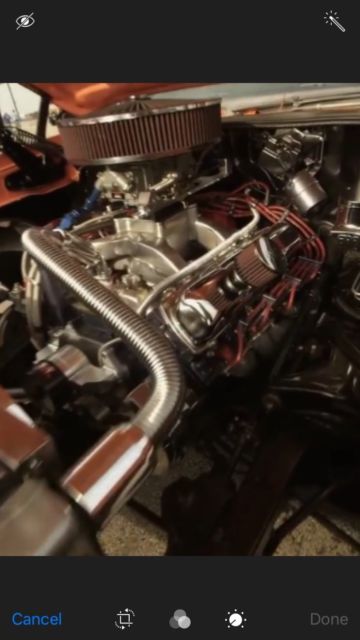 1972 Orange Pontiac Le Mans Coupe