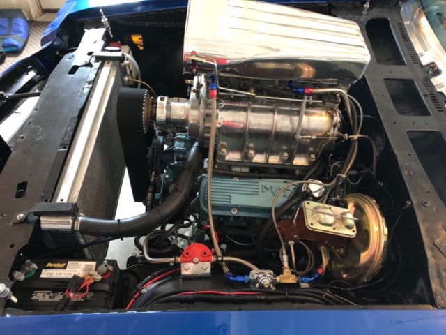 1972 Blue Pontiac GTO Wagon