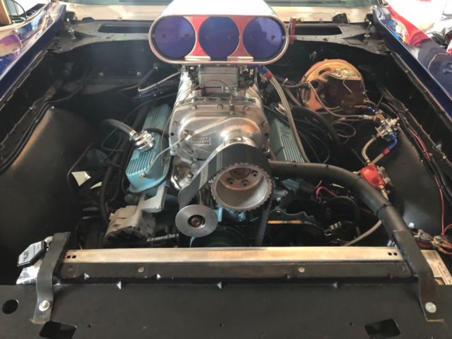 1972 Blue Pontiac GTO Wagon