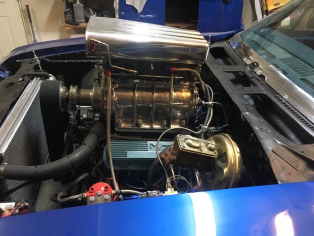 1972 Blue Pontiac GTO Wagon