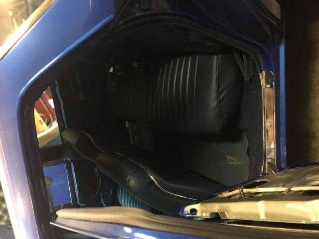 1972 Blue Pontiac GTO Wagon