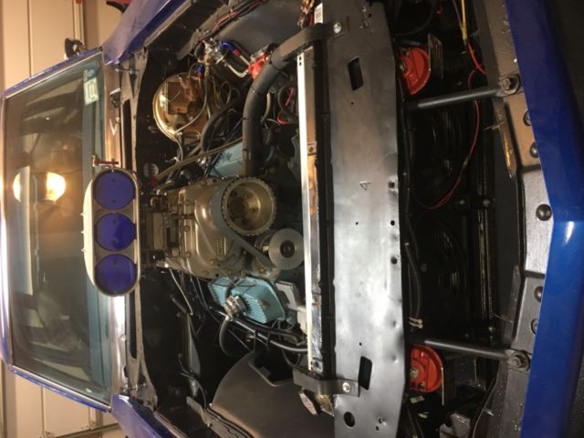 1972 Blue Pontiac GTO Wagon