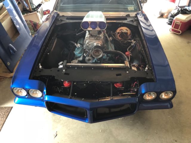 1972 Blue Pontiac GTO Wagon