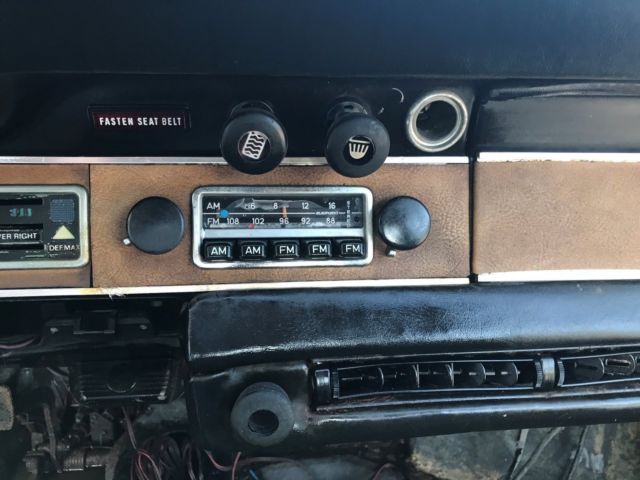 1972 Black Porsche 911 targa