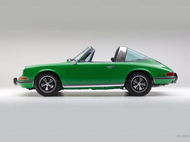 1972 Porsche 911E, viper green for sale: photos, technical ...