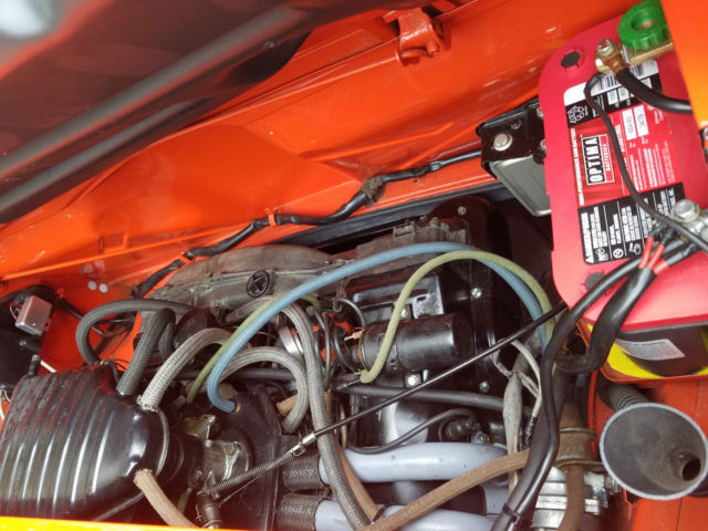 1972 Black Porsche 914 Convertible