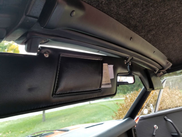 1972 Black Porsche 914 Convertible