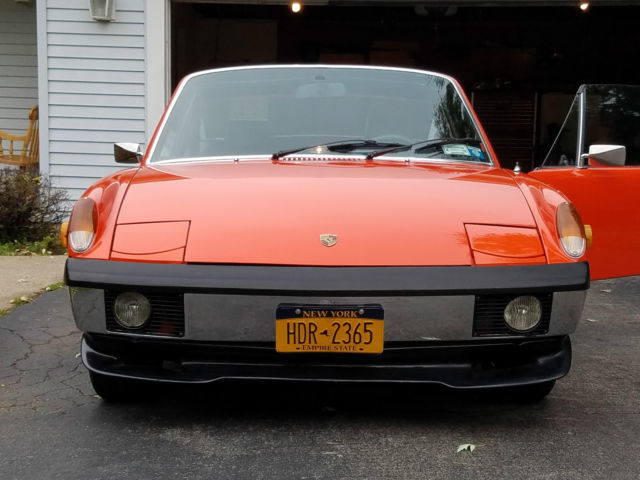 1972 Black Porsche 914 Convertible