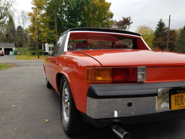 1972 Black Porsche 914 Convertible