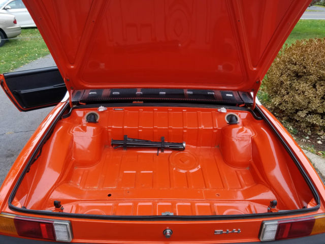 1972 Black Porsche 914 Convertible