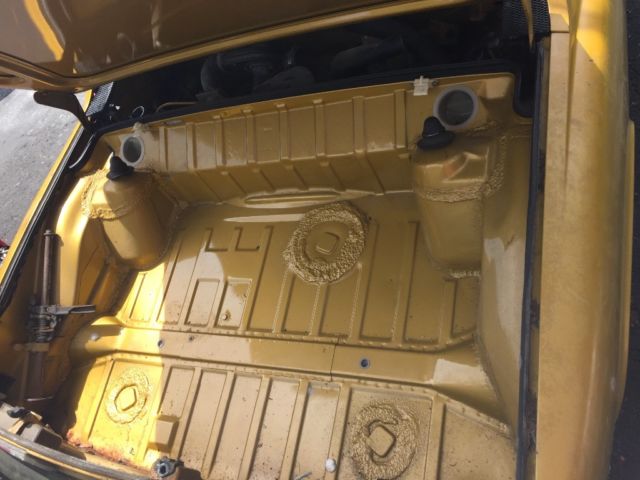 1972 Gold Porsche 914 Coupe