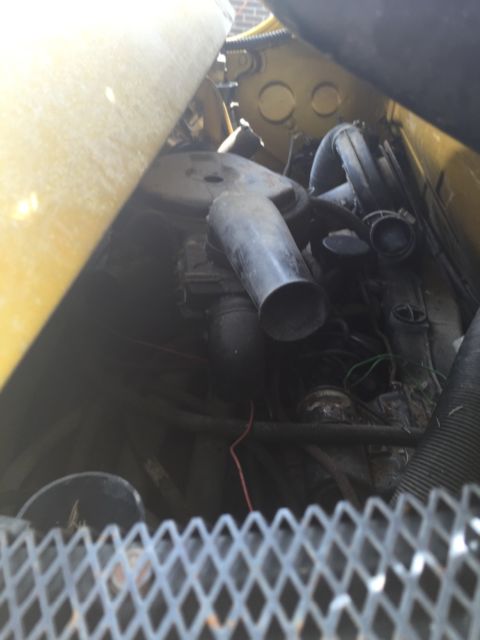 1972 Gold Porsche 914 Coupe