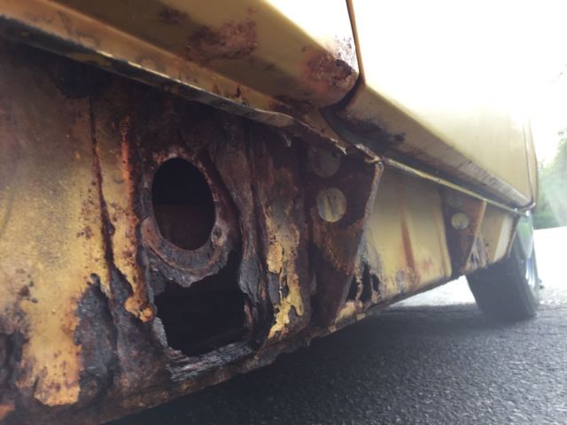 1972 Gold Porsche 914 Coupe