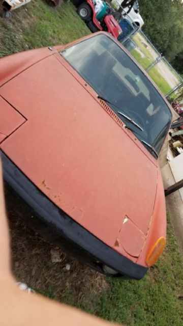1972 Red Porsche 914 Roadster