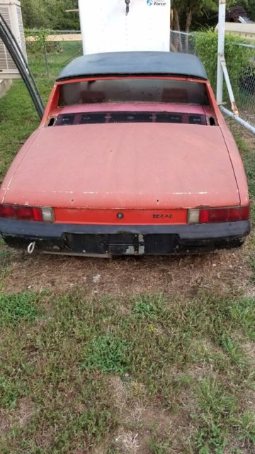 1972 Red Porsche 914 Roadster