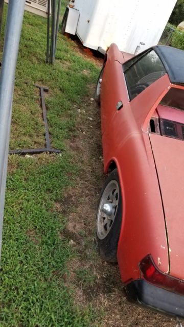 1972 Red Porsche 914 Roadster