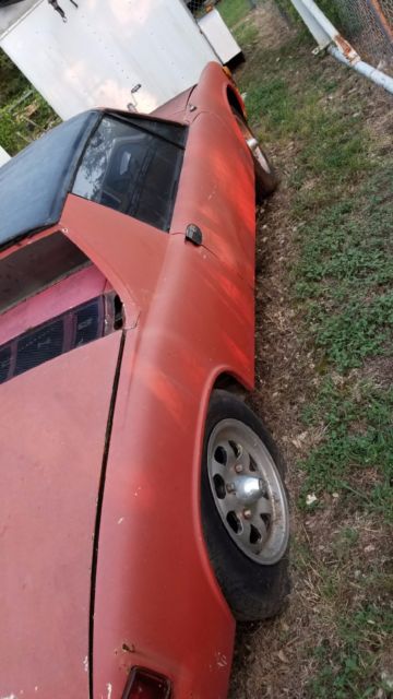 1972 Red Porsche 914 Roadster