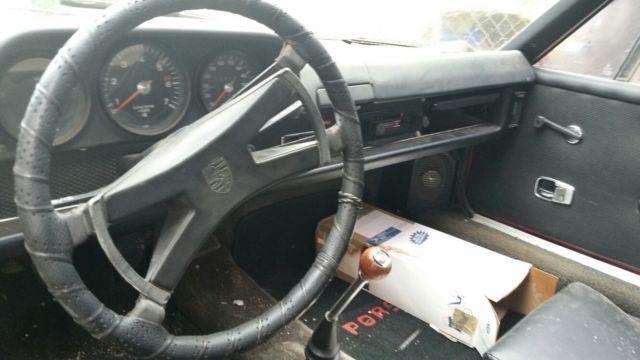 1972 Red Porsche 914 Roadster