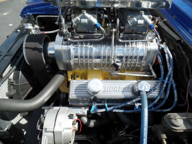 1972 Blue Chevrolet Nova