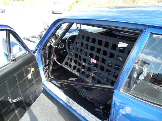 1972 Blue Chevrolet Nova