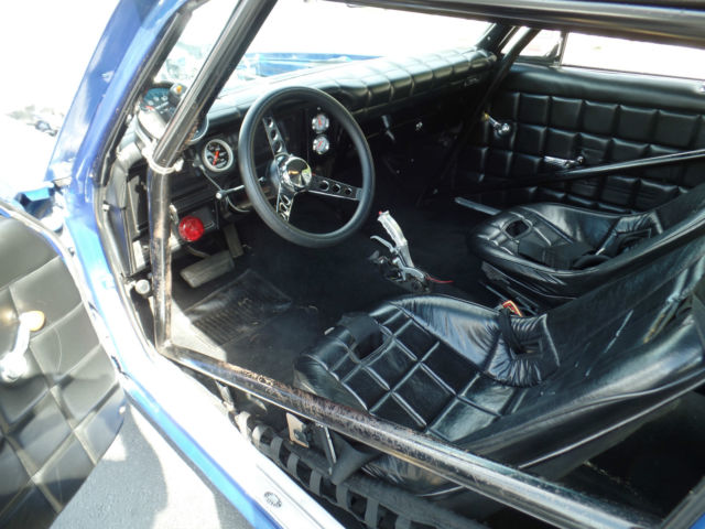 1972 Blue Chevrolet Nova