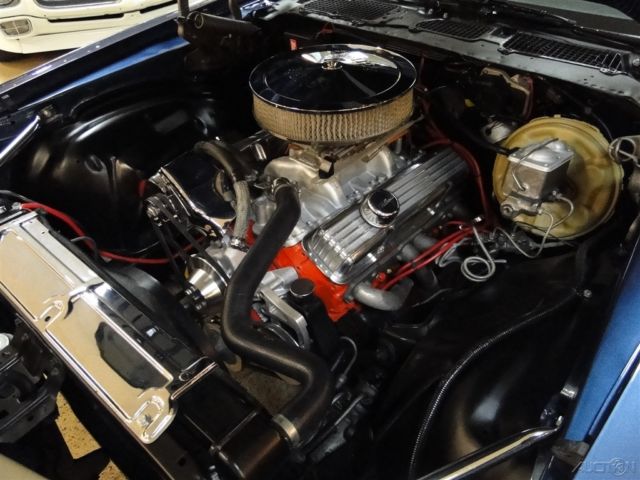 1972 Blue Chevrolet Camaro