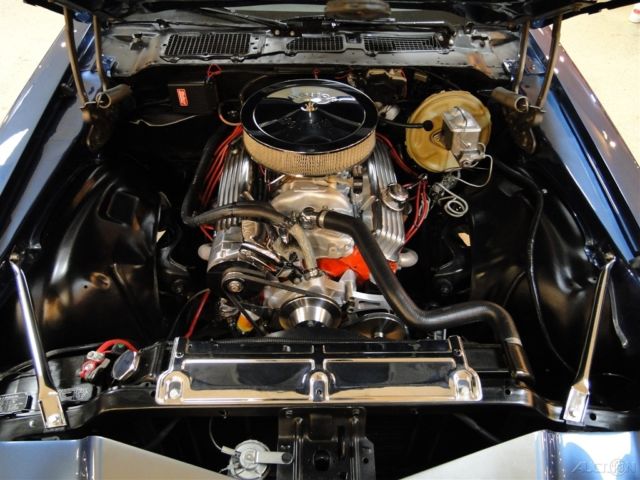 1972 Blue Chevrolet Camaro