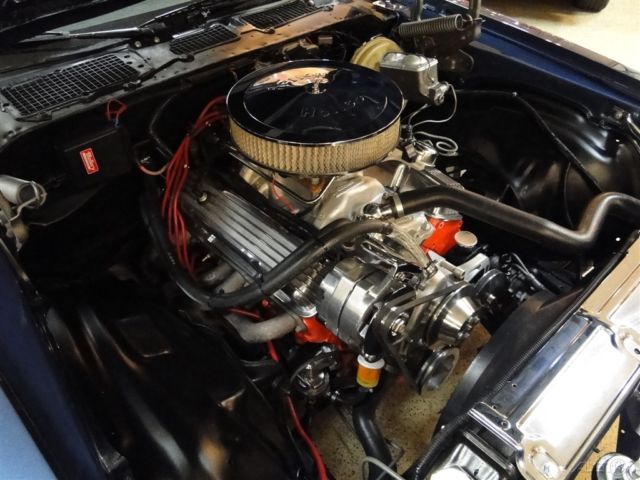 1972 Blue Chevrolet Camaro