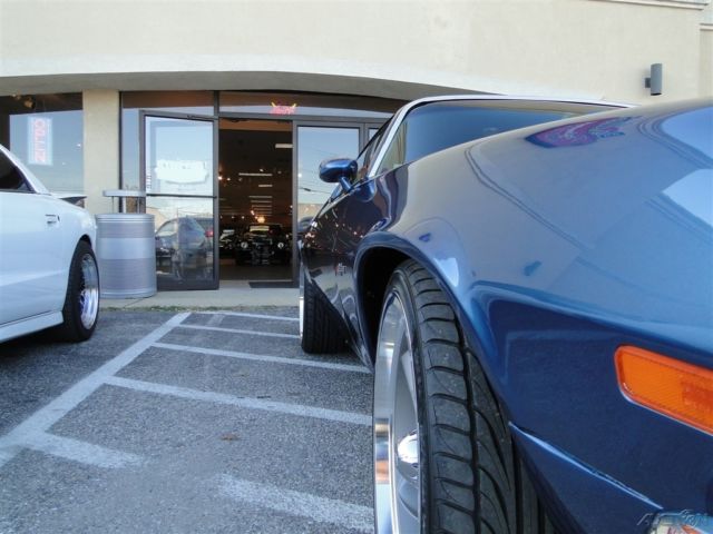1972 Blue Chevrolet Camaro