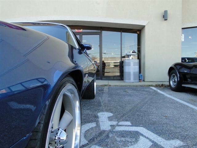 1972 Blue Chevrolet Camaro
