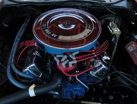 1972 Red Ford Ranchero Pickup