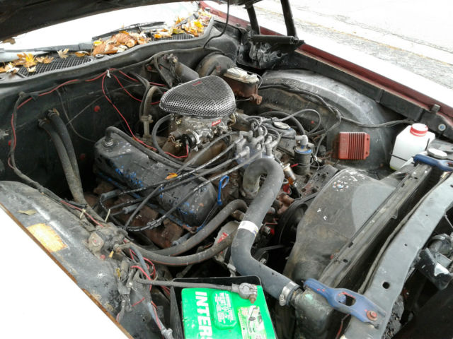 1972 Red Ford Ranchero Pickup