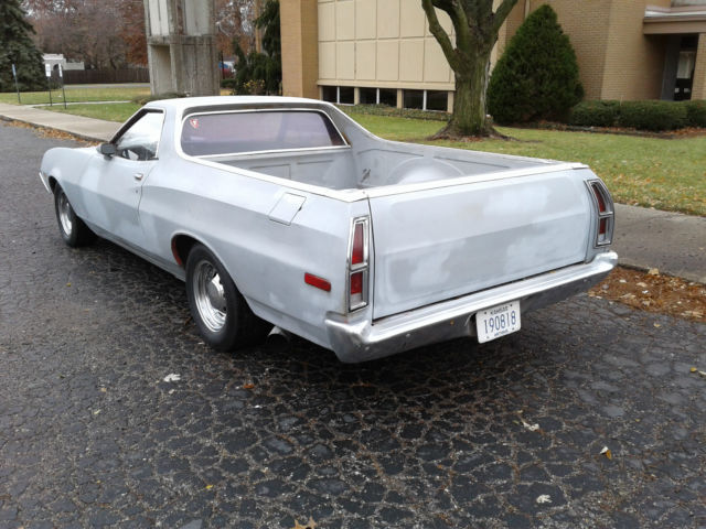 1972 Red Ford Ranchero Pickup