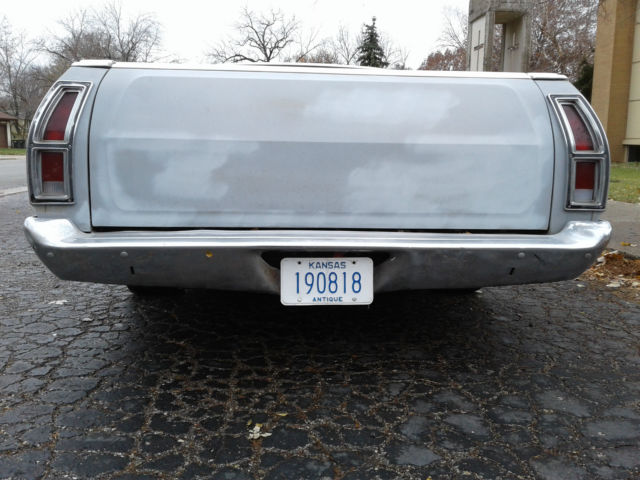 1972 Red Ford Ranchero Pickup