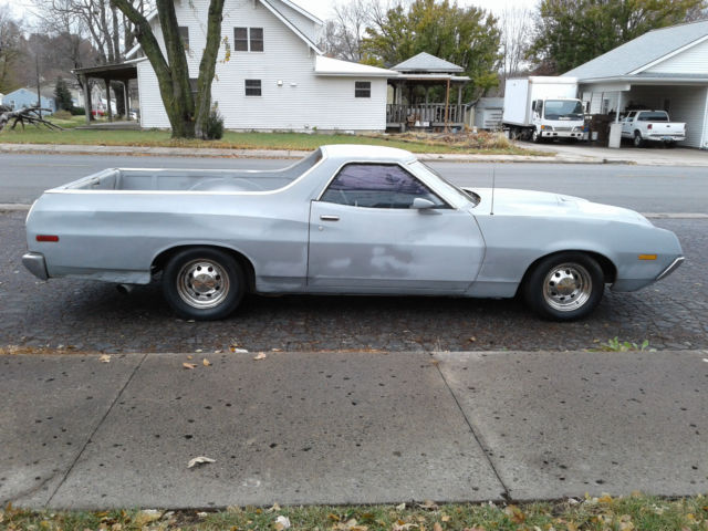 1972 Red Ford Ranchero Pickup