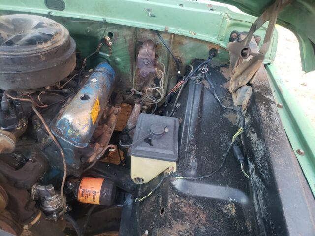 1972 Green Ford F-100 Standard Cab Pickup