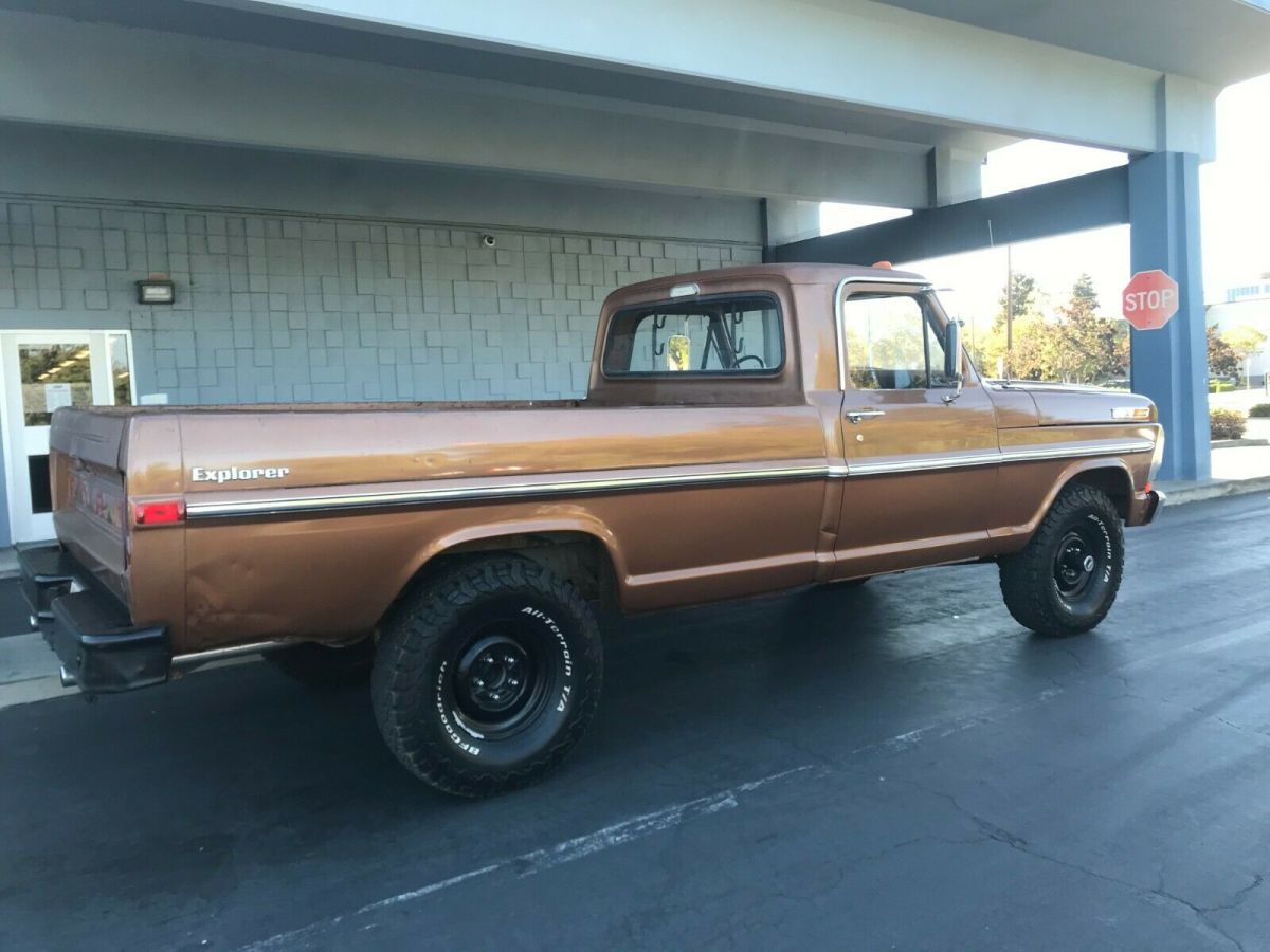 1972 Ford F-100 Standard Cab Pickup